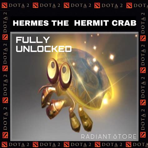 Hermes the Hermit Crab — Dota 2 couri